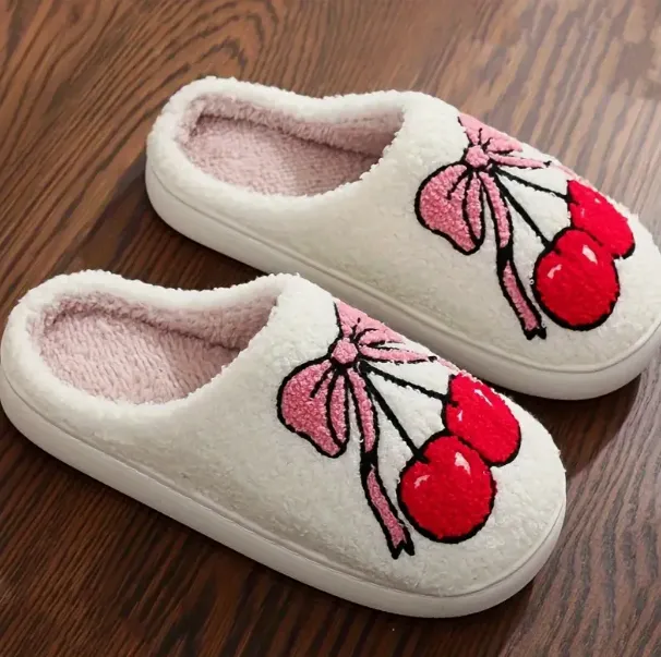 Cherry On Top Slippers