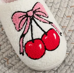 Cherry On Top Slippers