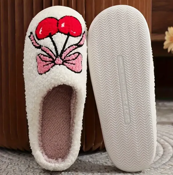 Cherry On Top Slippers