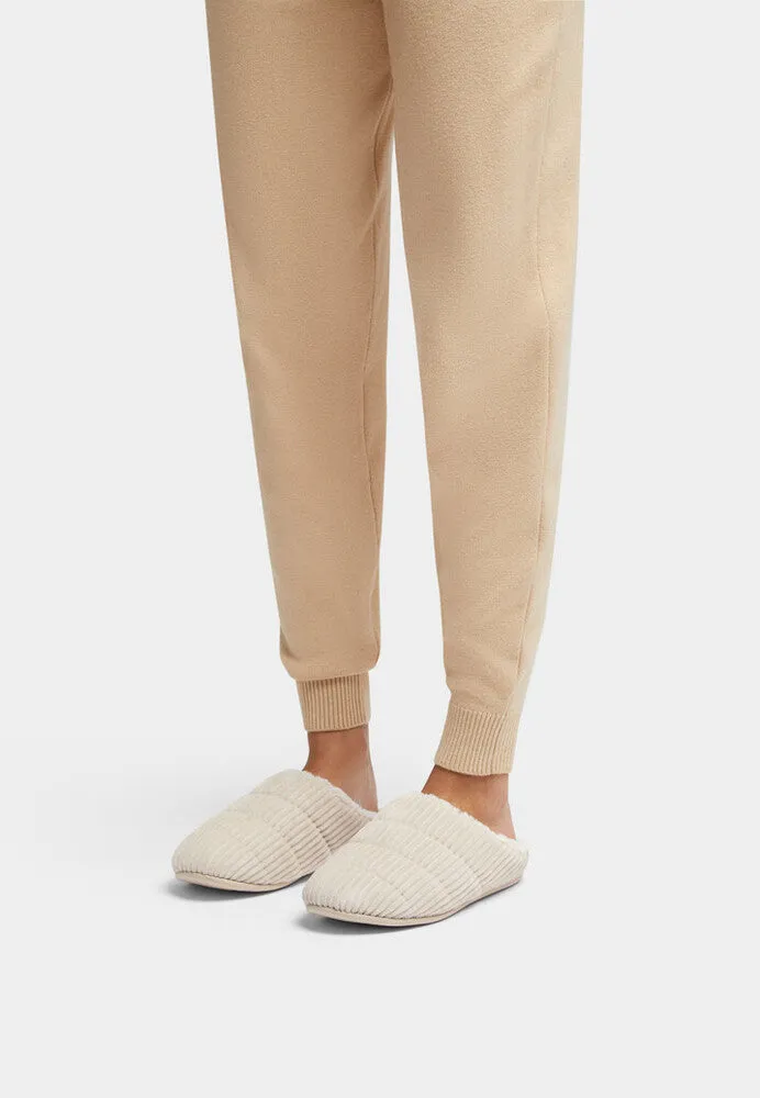 Chrissie Fleece Lined Corduroy Slipper