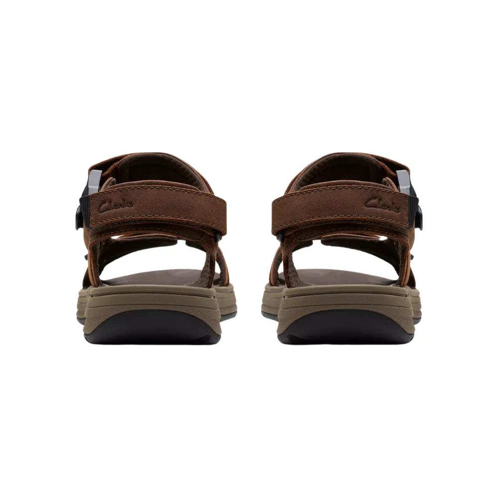 Clarks Saltway Trail Light Tan Leather Sandal (Men's)