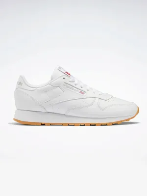 Classic Leather White Shoes