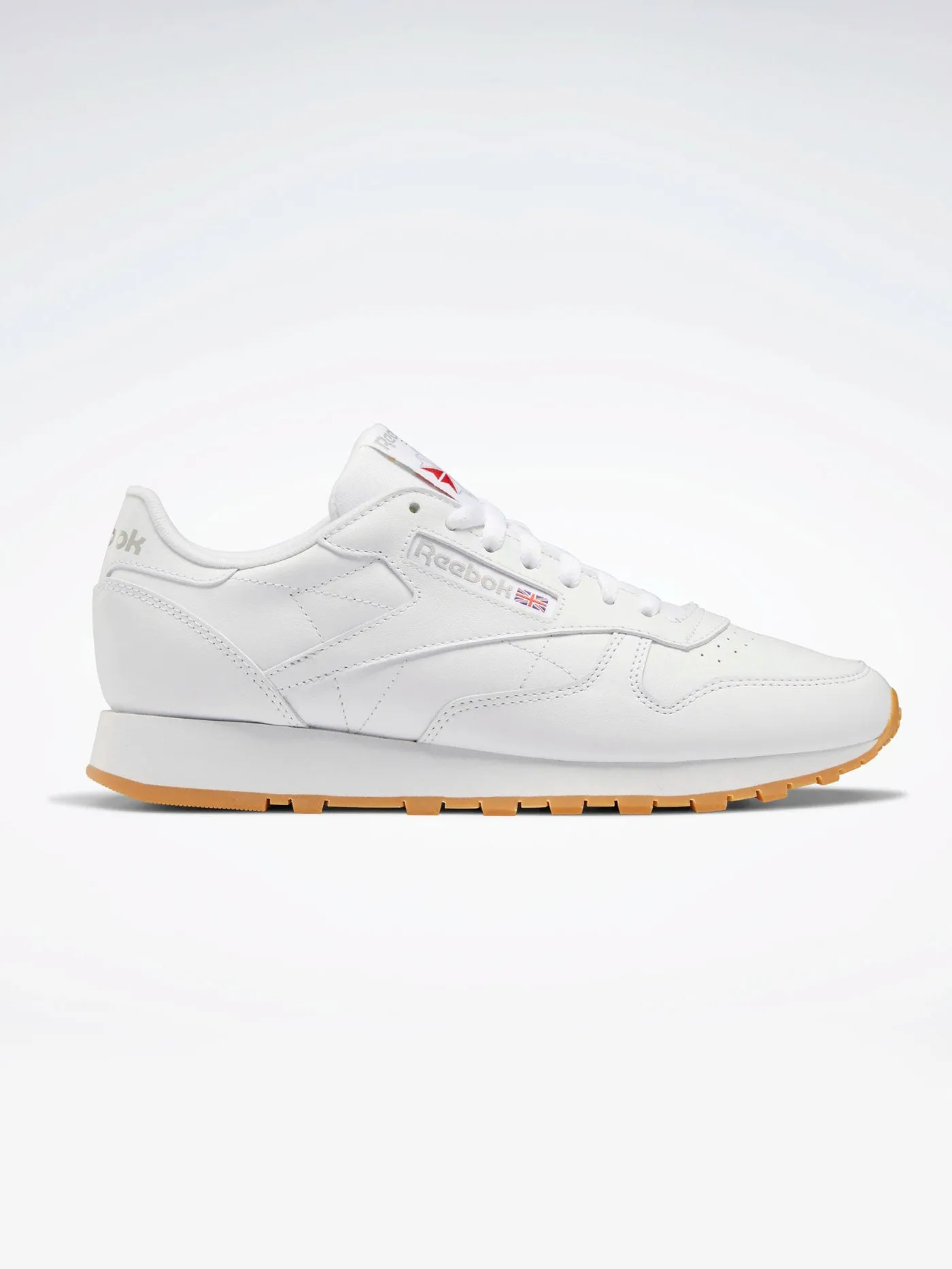 Classic Leather White Shoes