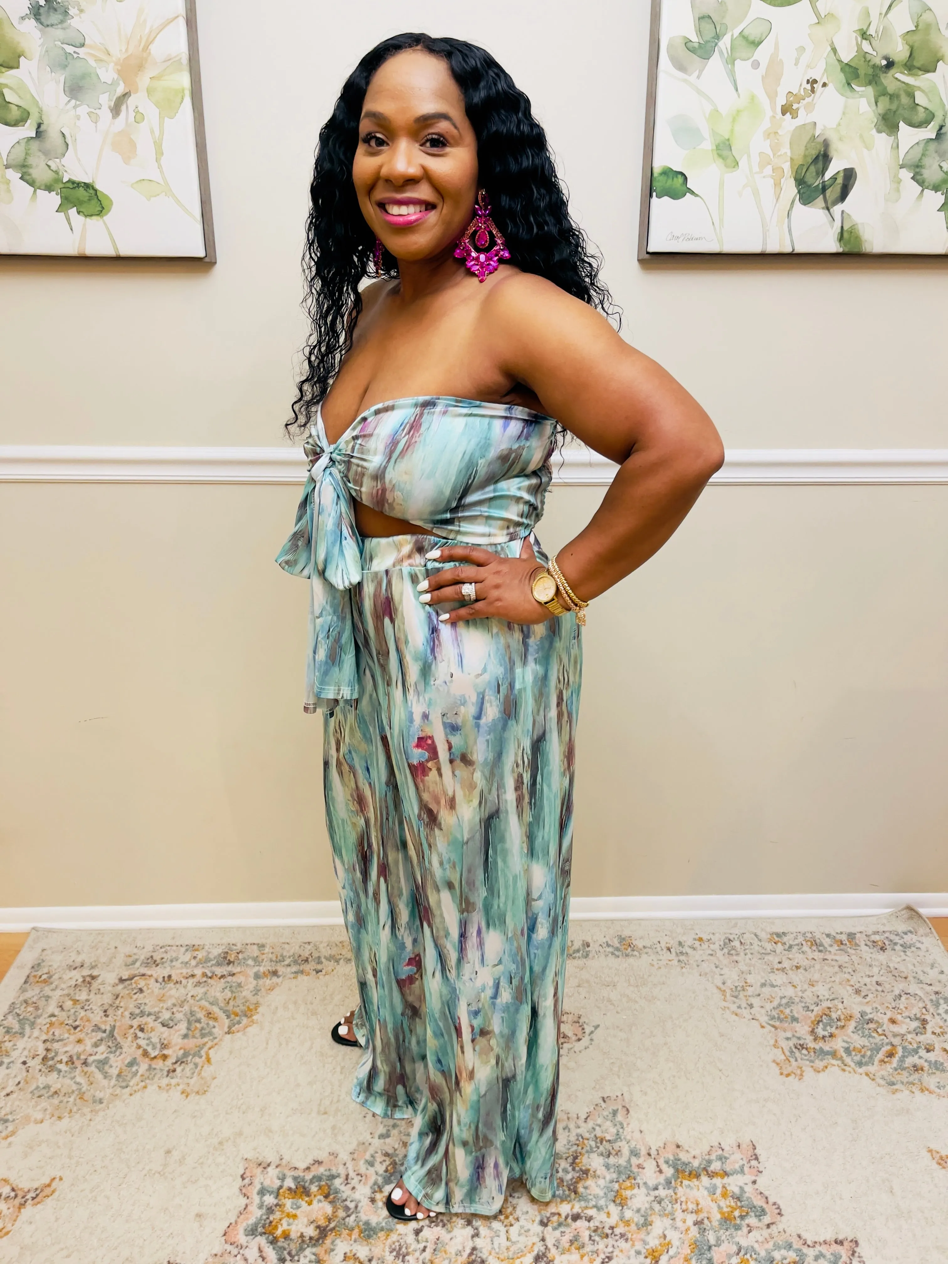 Colorburst Couture Pantset