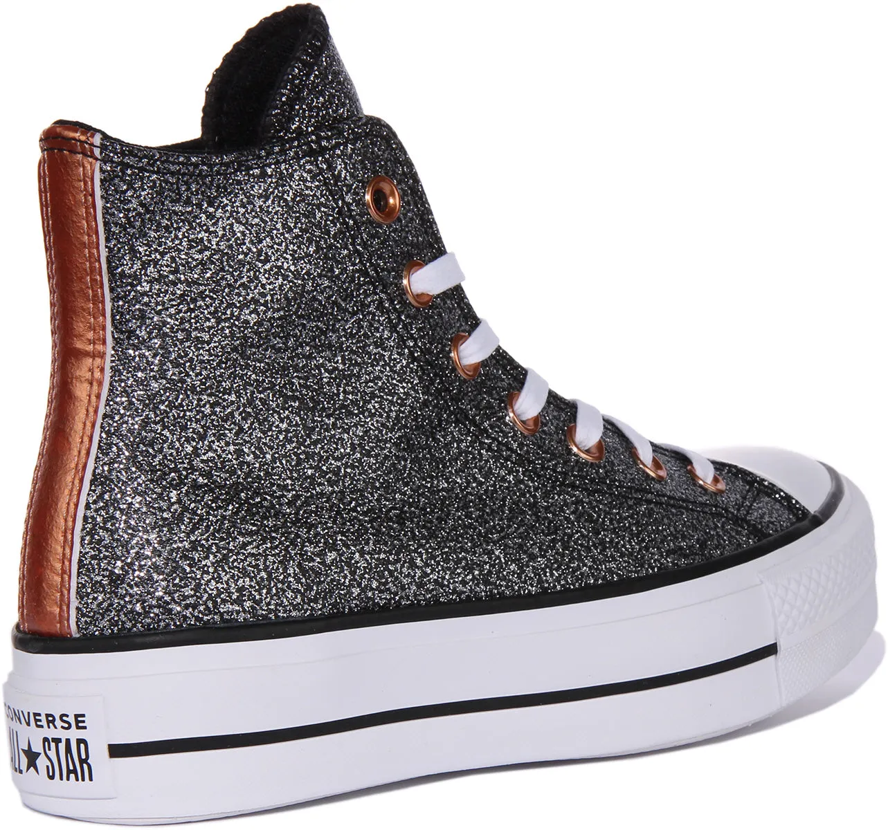 Converse All Star Lift A01301C In Black White