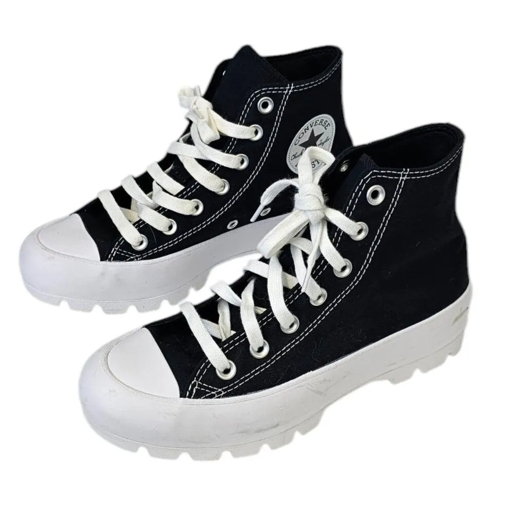 Converse Womens Chuck Taylor Lugged Sole Canvas Sneaker
