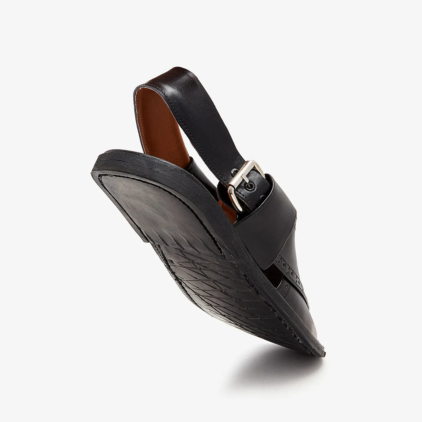 Crafted Genuine Leather Peshawari Chappals