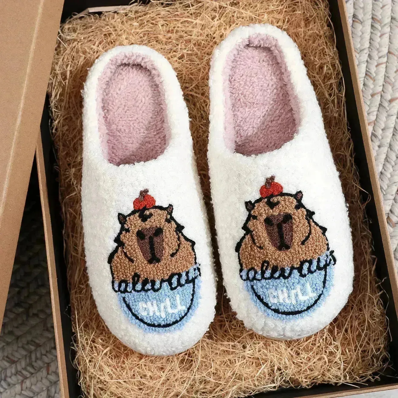 Creative Cotton Warm Slippers