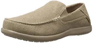 crocs Men's Santa Cruz 2 Luxe M Slip-On Loafer, Khaki/Khaki, 10 M US