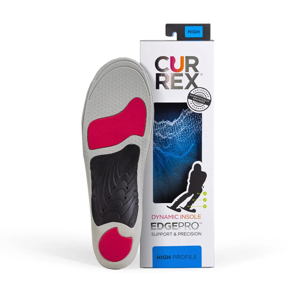 CURREX® EDGEPRO™ Insoles | Skate & Ski Boot Insoles for Snowboarding, Hockey & Winter Sports