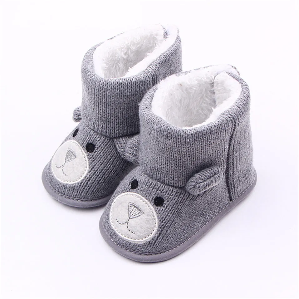 Cute Baby Animal Face Winter Boot