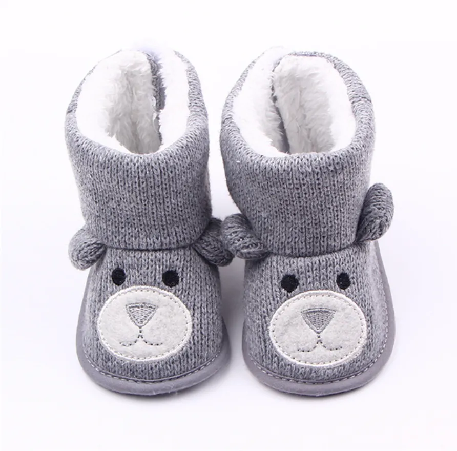 Cute Baby Animal Face Winter Boot