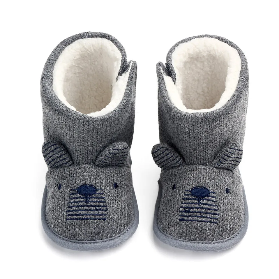 Cute Baby Animal Face Winter Boot