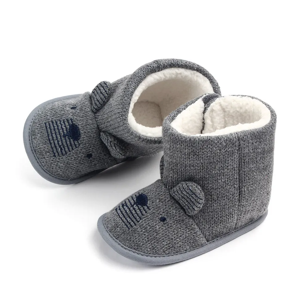 Cute Baby Animal Face Winter Boot