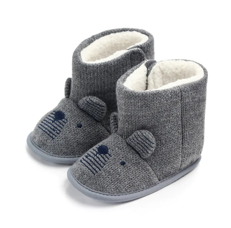 Cute Baby Animal Face Winter Boot
