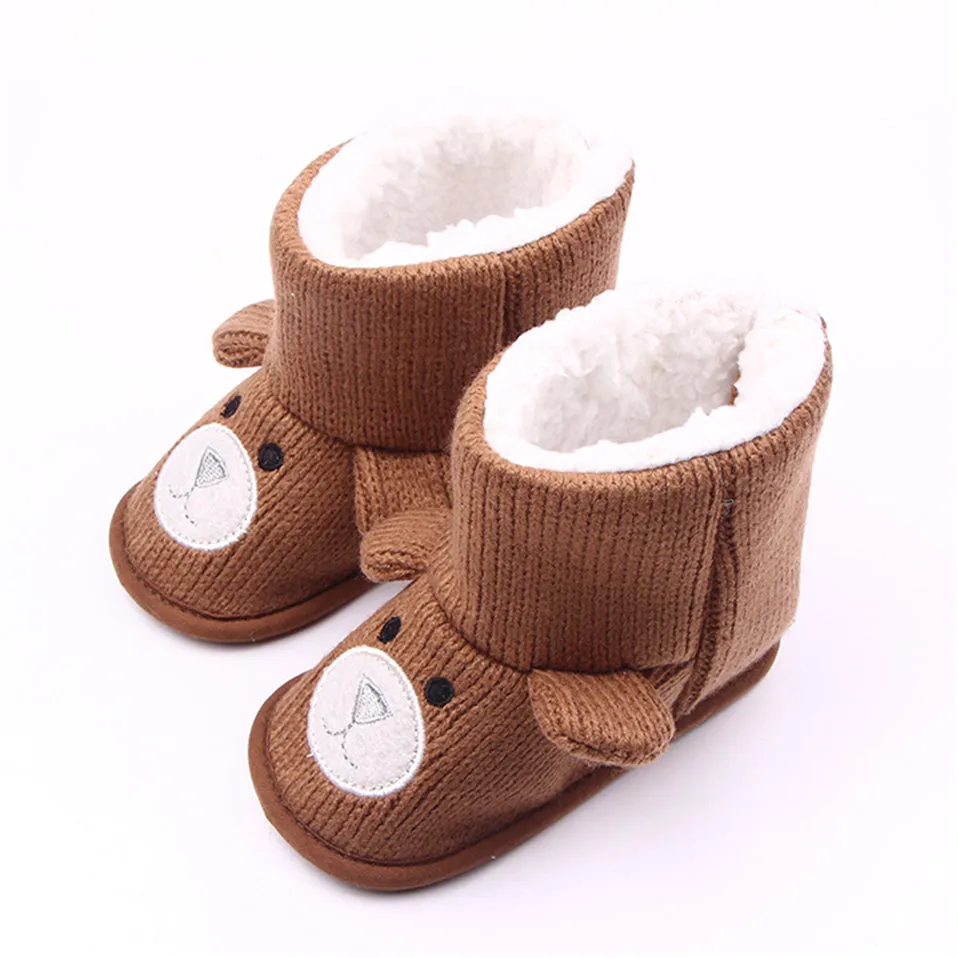 Cute Baby Animal Face Winter Boot