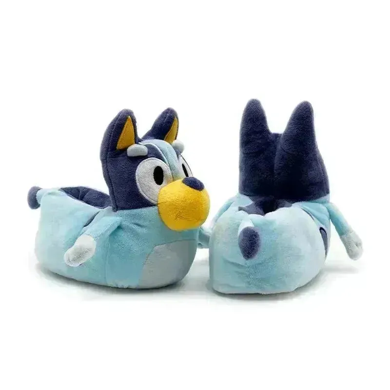 Cute Bluey & Bingo Plush Sandals