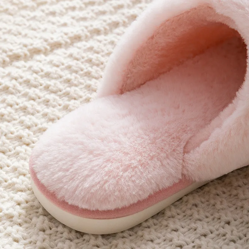 Cute Bunny Rabbit Ears Comfortable Indoor Slippers Cozy & Warm