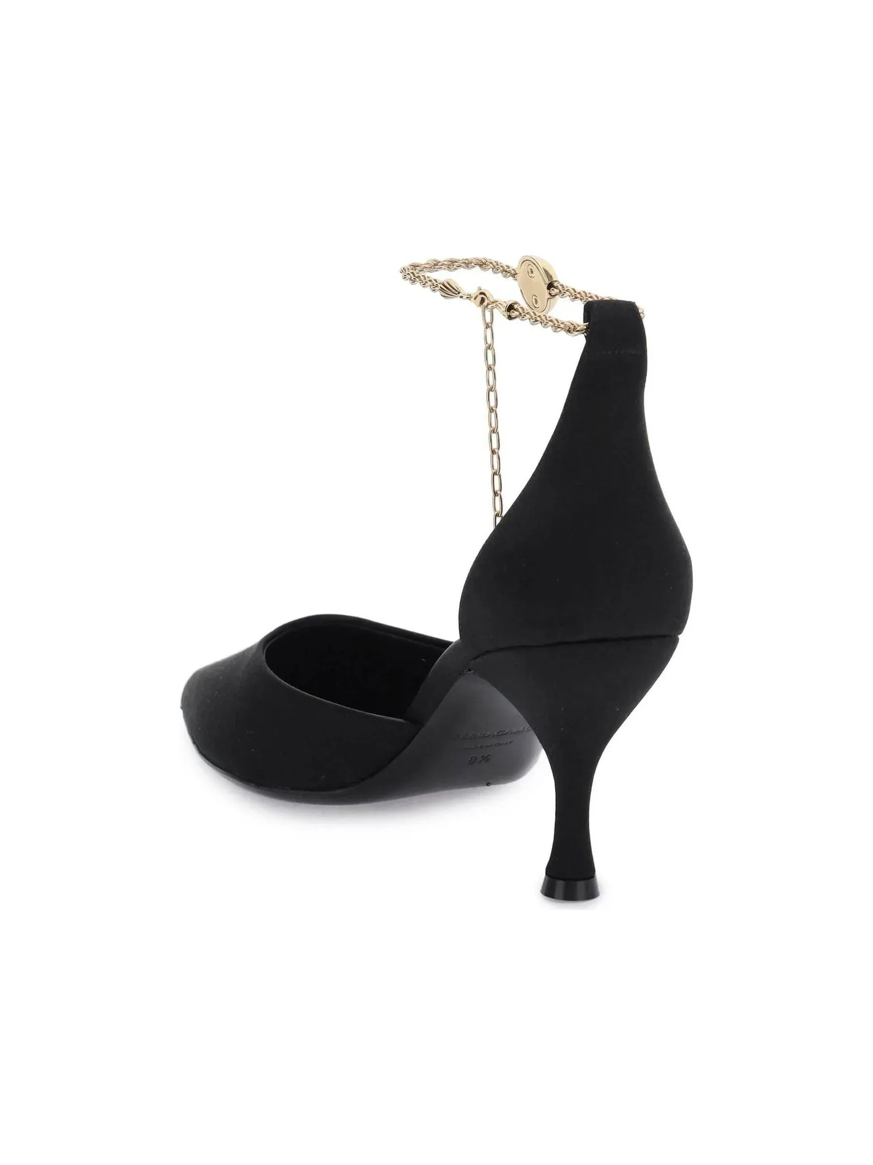 Dana T Ankle Chain Pumps