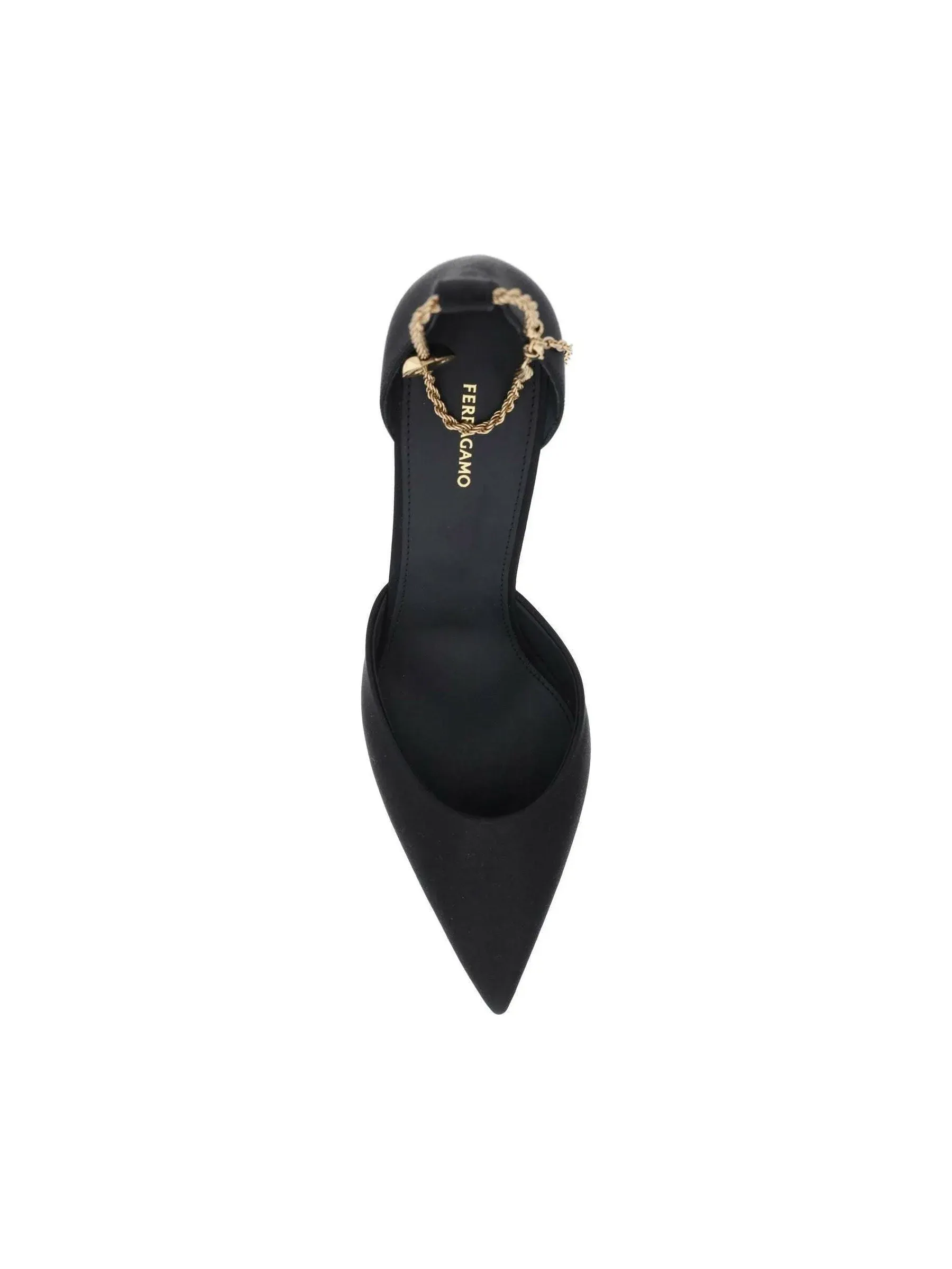 Dana T Ankle Chain Pumps