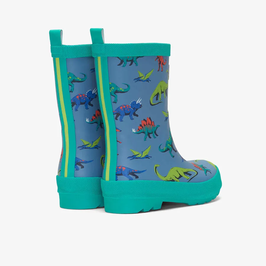 Dangerous Dinos Matte Rain Boots