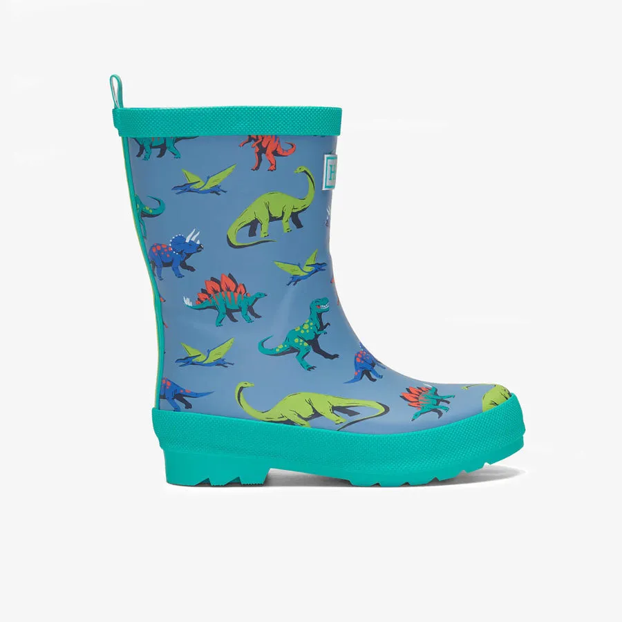 Dangerous Dinos Matte Rain Boots