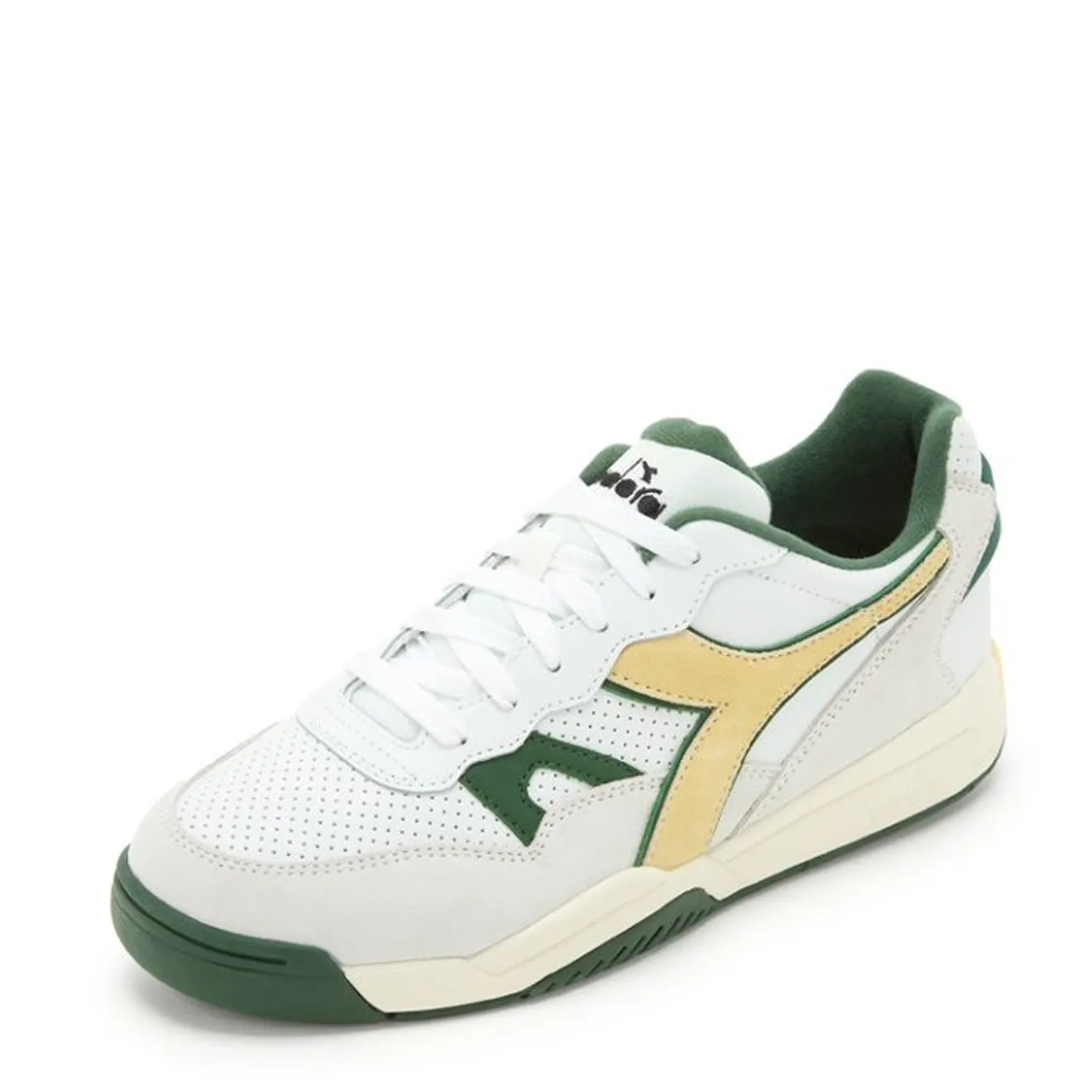 Diadora Winner SL Trainers White / Greener Pastures