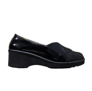Dunnes Stores Comfort Bliss Black Slip-On Shoes Size UK 5 / EU 38 / US 7