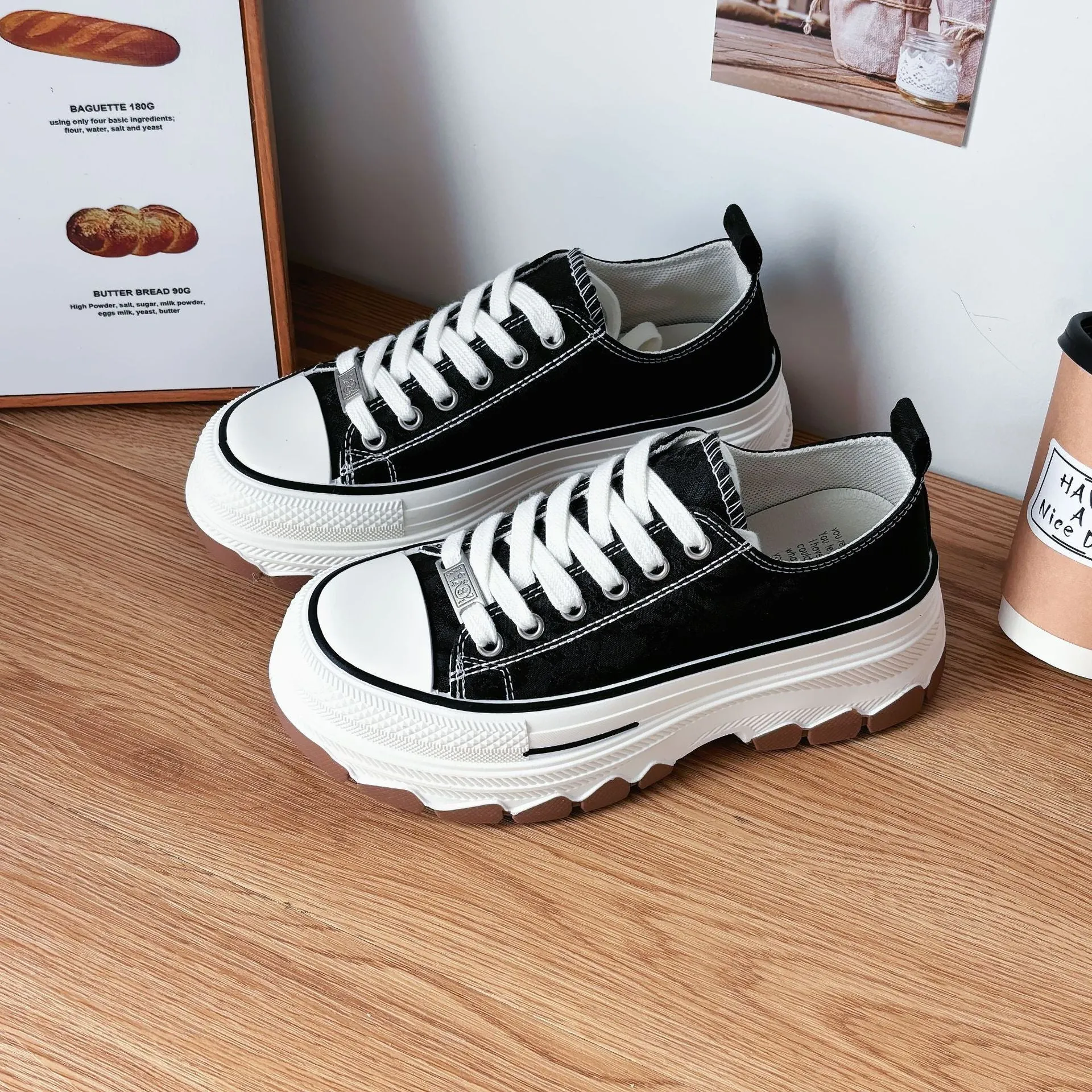 Emberly Canvas Platform Sneakers | Multiple Colors