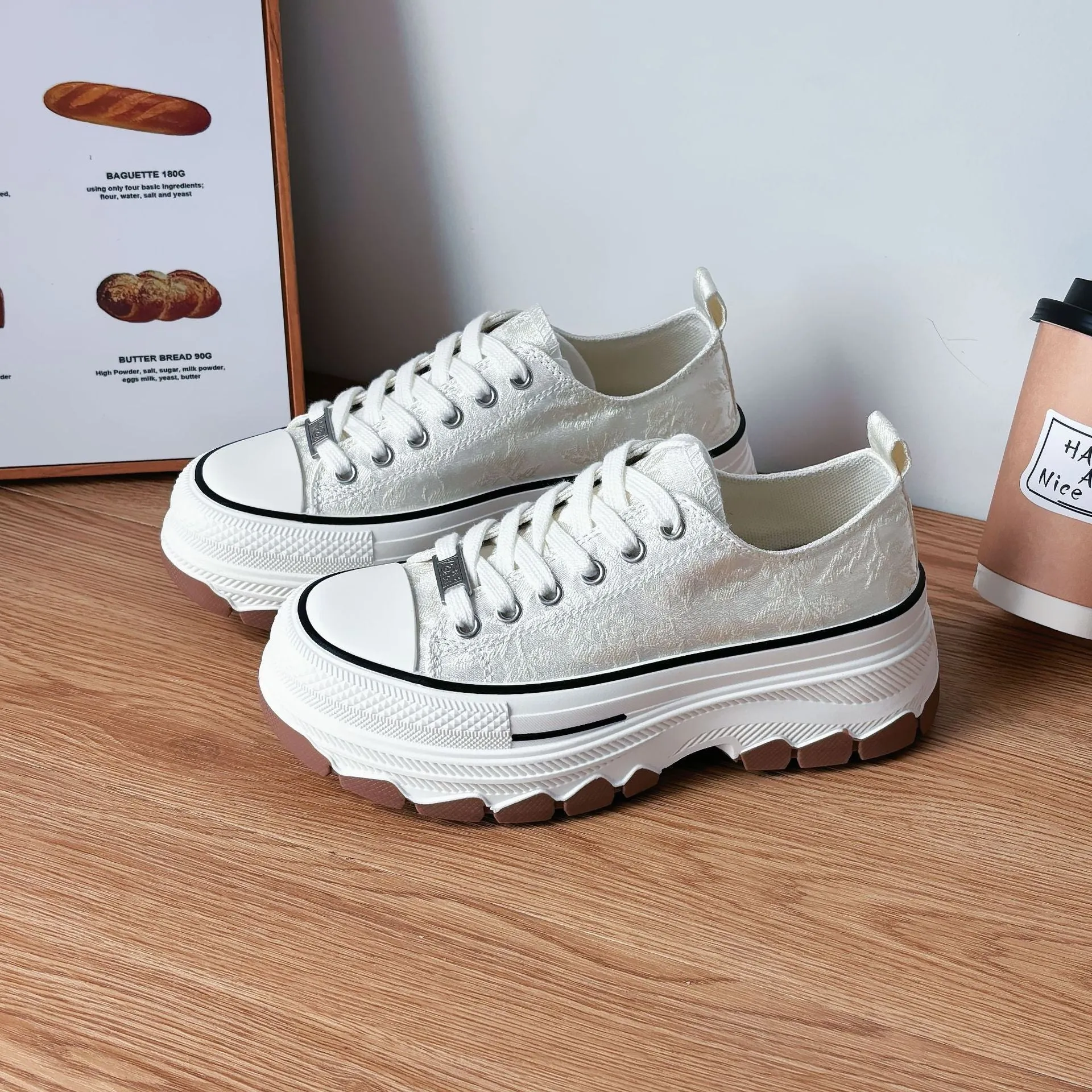Emberly Canvas Platform Sneakers | Multiple Colors