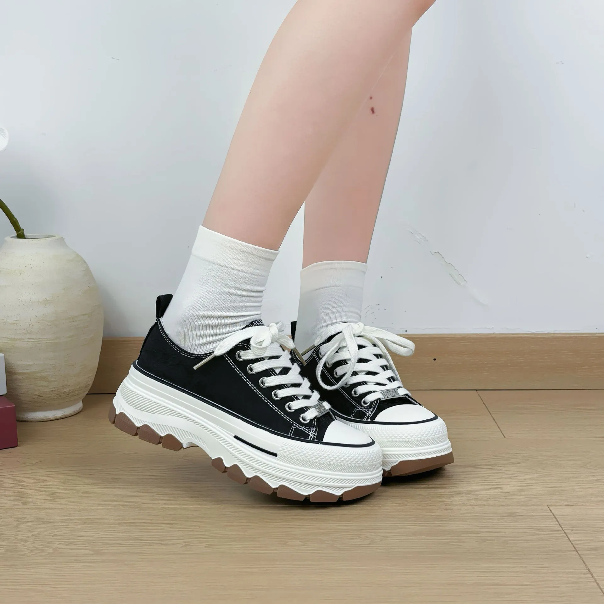 Emberly Canvas Platform Sneakers | Multiple Colors