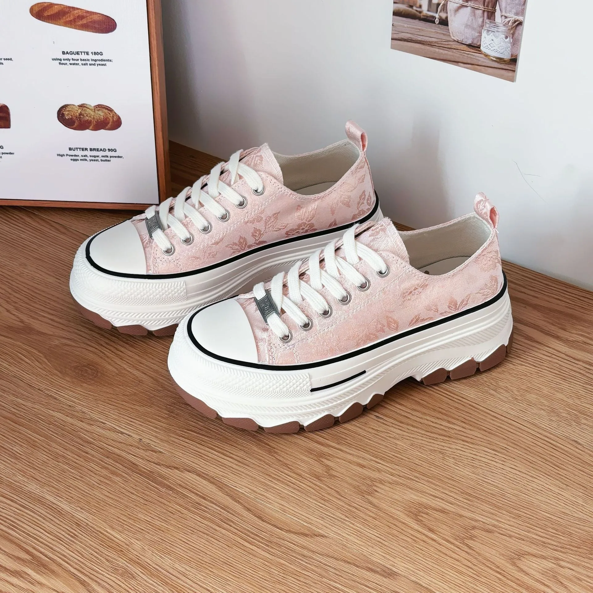 Emberly Canvas Platform Sneakers | Multiple Colors