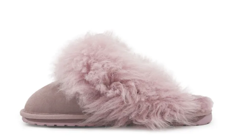 EMU W12906 Jolie Curly Fuzzy Slides