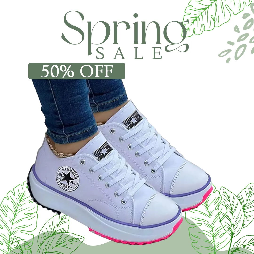 FASHION STAR™ TRENDY ORTHOPEDIC SNEAKERS 🎁 50% OFF SPRING SALE