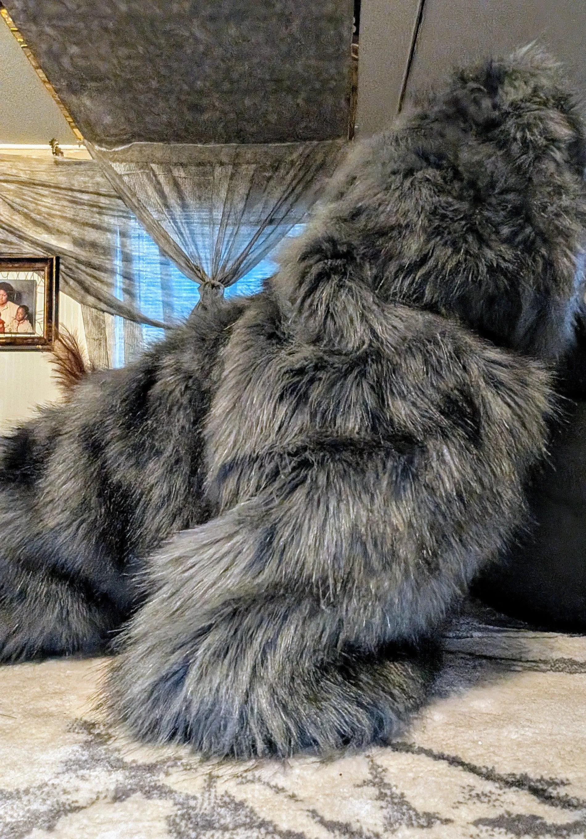 Faux Fur Leg Warmers 3 Boot Cover