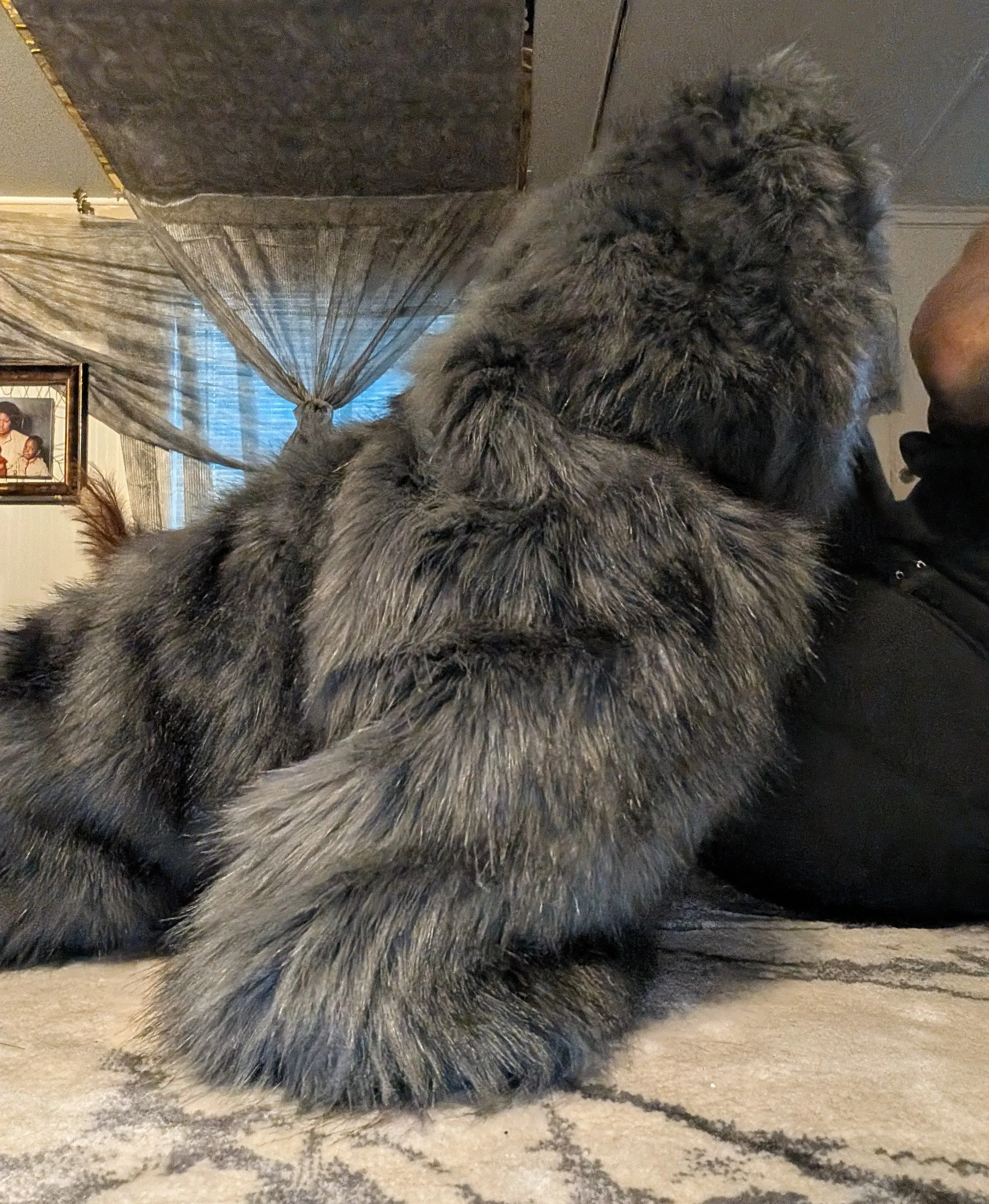 Faux Fur Leg Warmers 3 Boot Cover