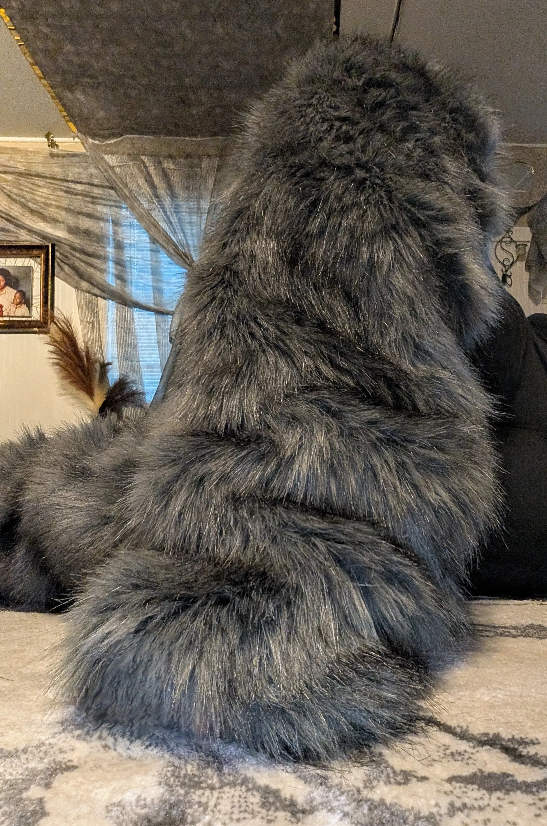 Faux Fur Leg Warmers 3 Boot Cover