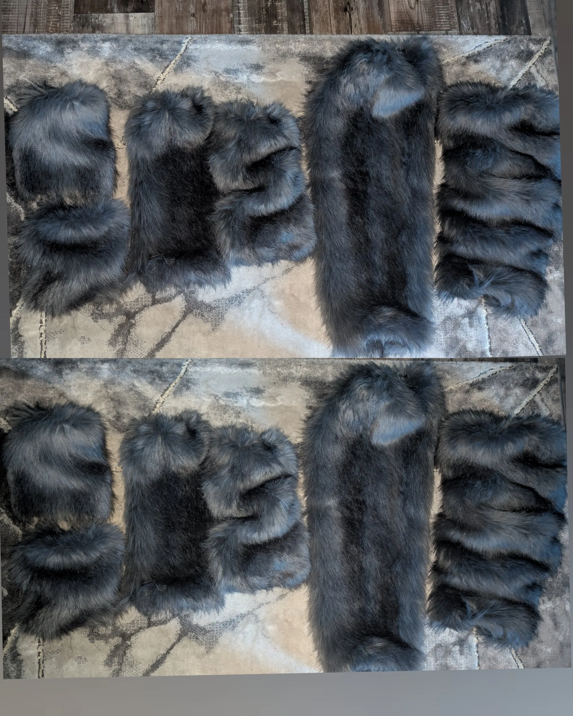 Faux Fur Leg Warmers 3 Boot Cover