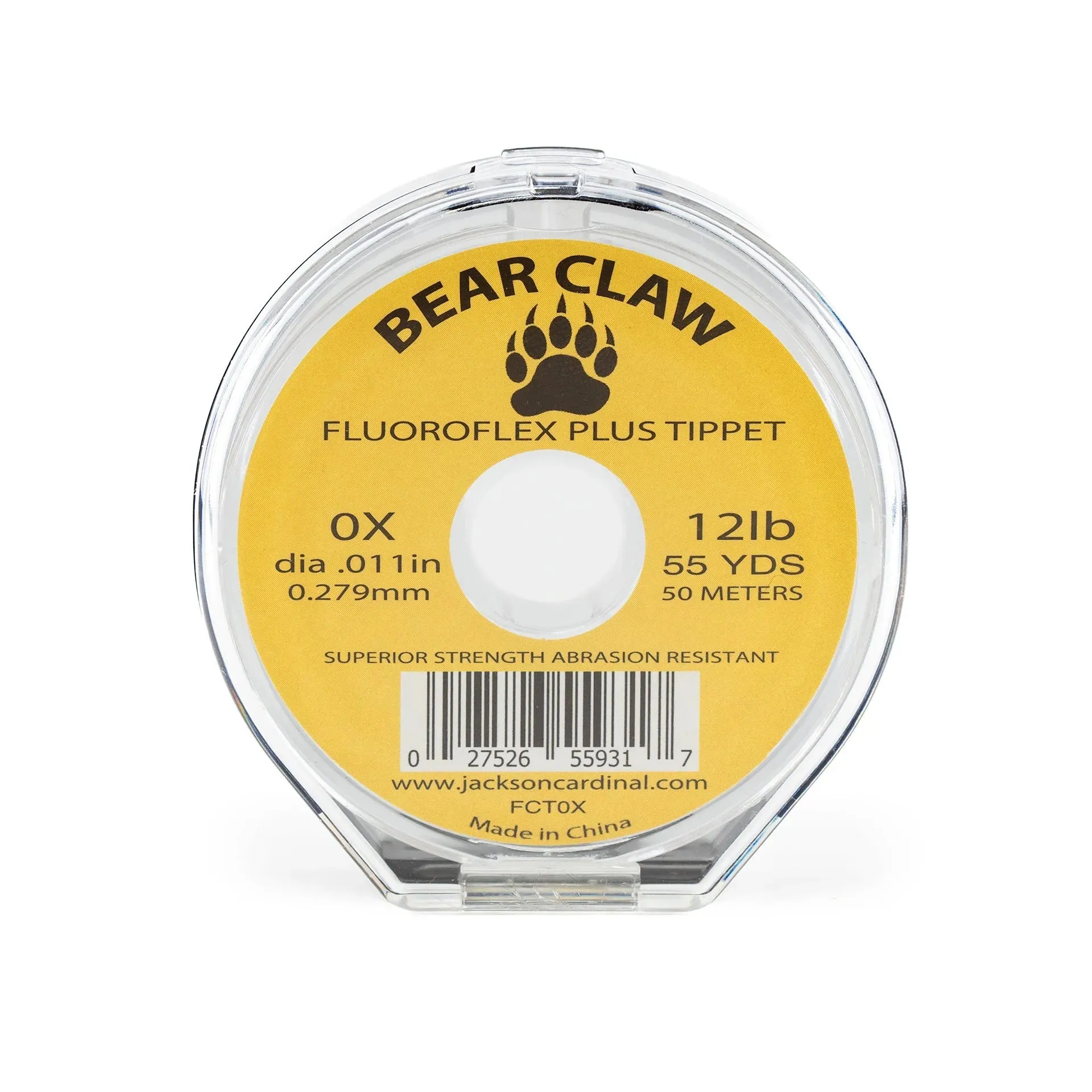 Fluoroflex Fluorocarbon Tippet - 50 Meter Super Spool by Jackson Hole Fly Company
