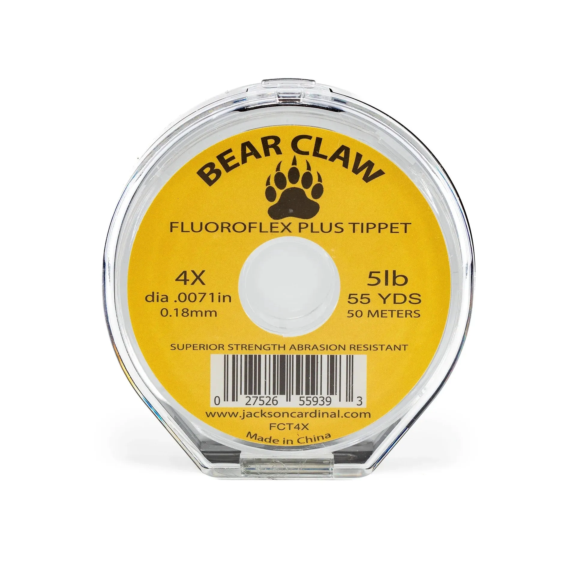Fluoroflex Fluorocarbon Tippet - 50 Meter Super Spool by Jackson Hole Fly Company