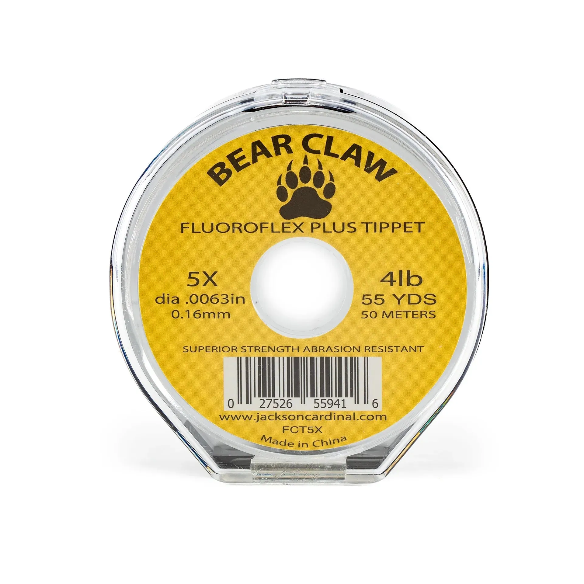 Fluoroflex Fluorocarbon Tippet - 50 Meter Super Spool by Jackson Hole Fly Company