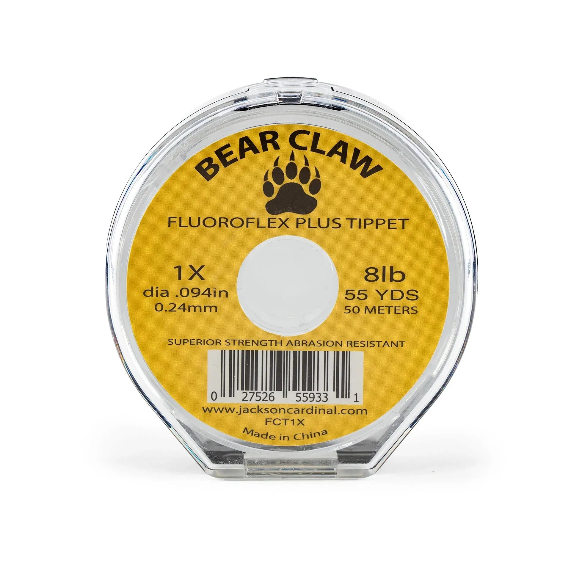 Fluoroflex Fluorocarbon Tippet - 50 Meter Super Spool by Jackson Hole Fly Company