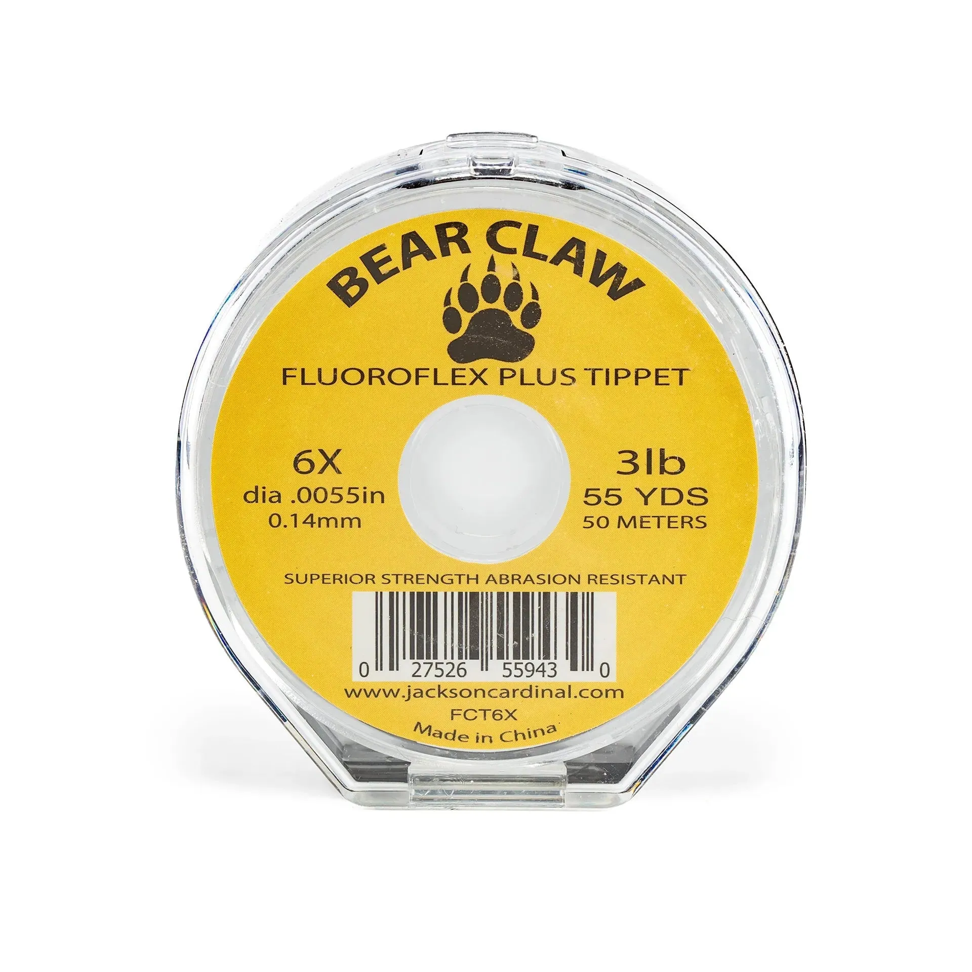 Fluoroflex Fluorocarbon Tippet - 50 Meter Super Spool by Jackson Hole Fly Company