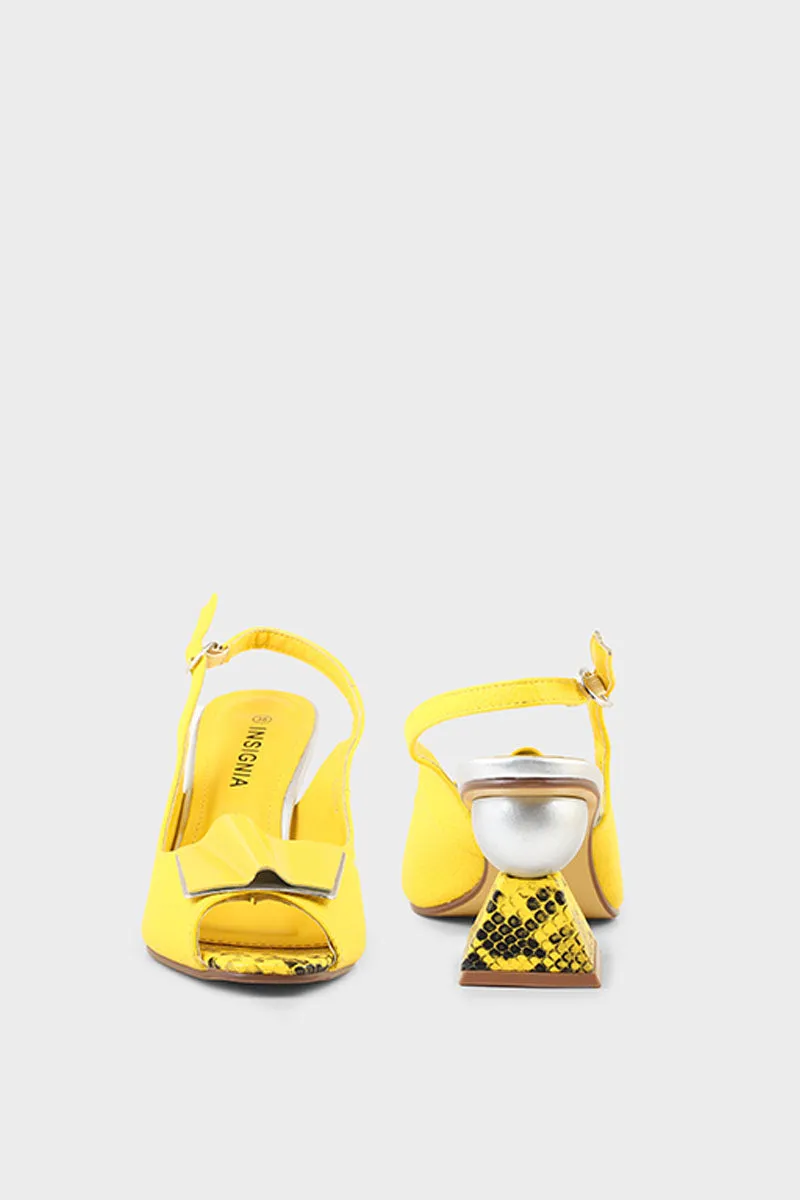 Formal Sandal I32852-Mustard