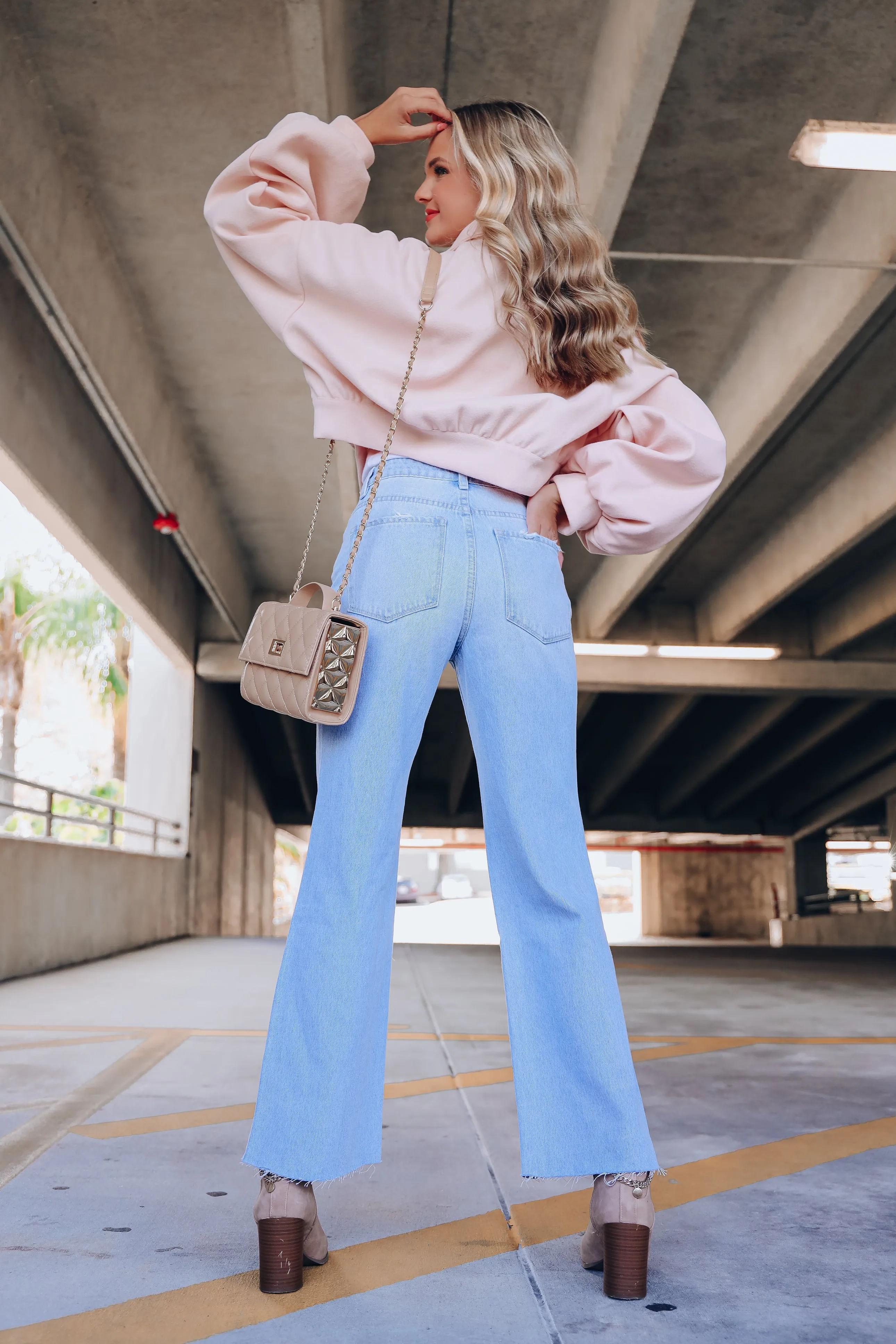 Freddy Flare Ankle Jeans