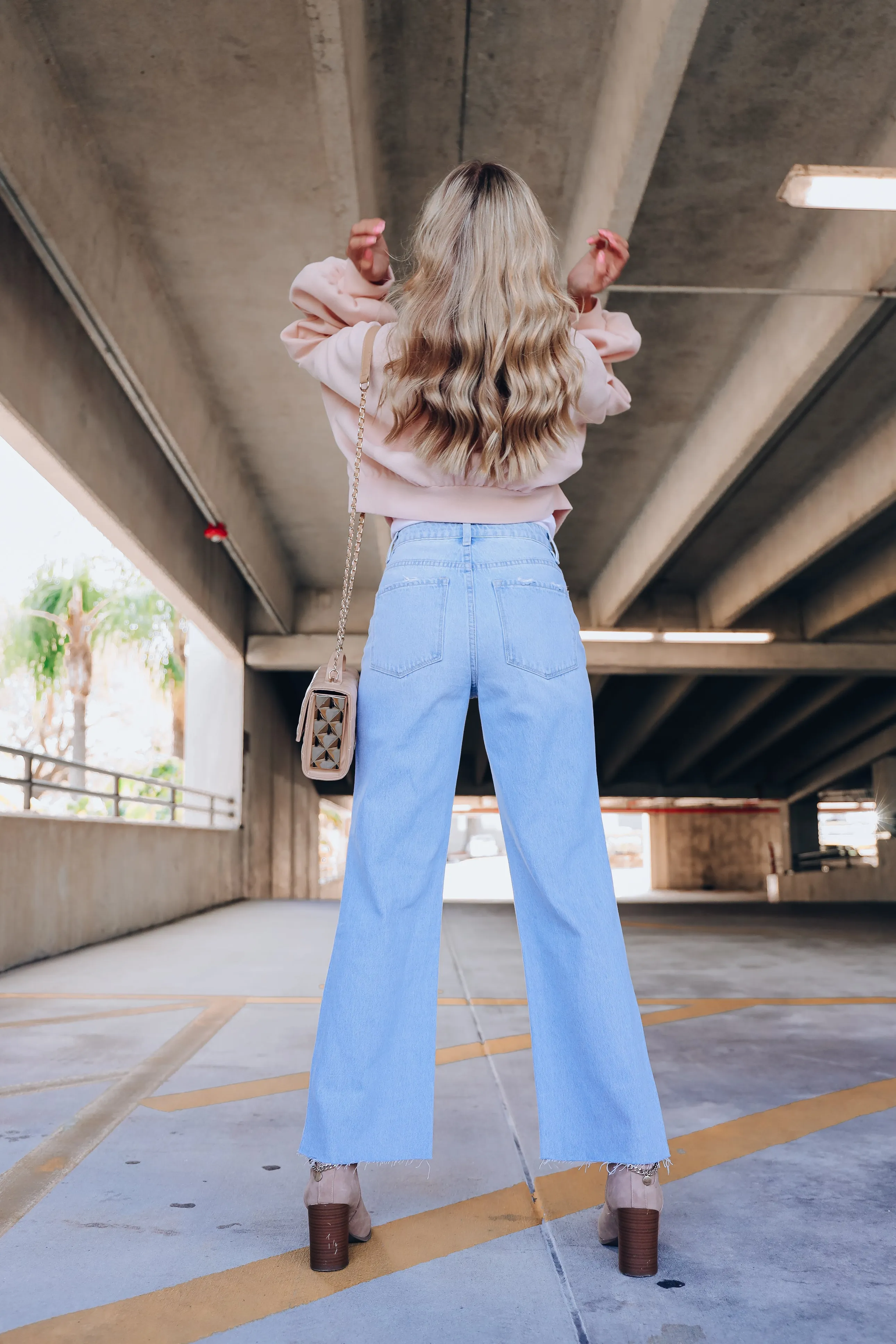 Freddy Flare Ankle Jeans