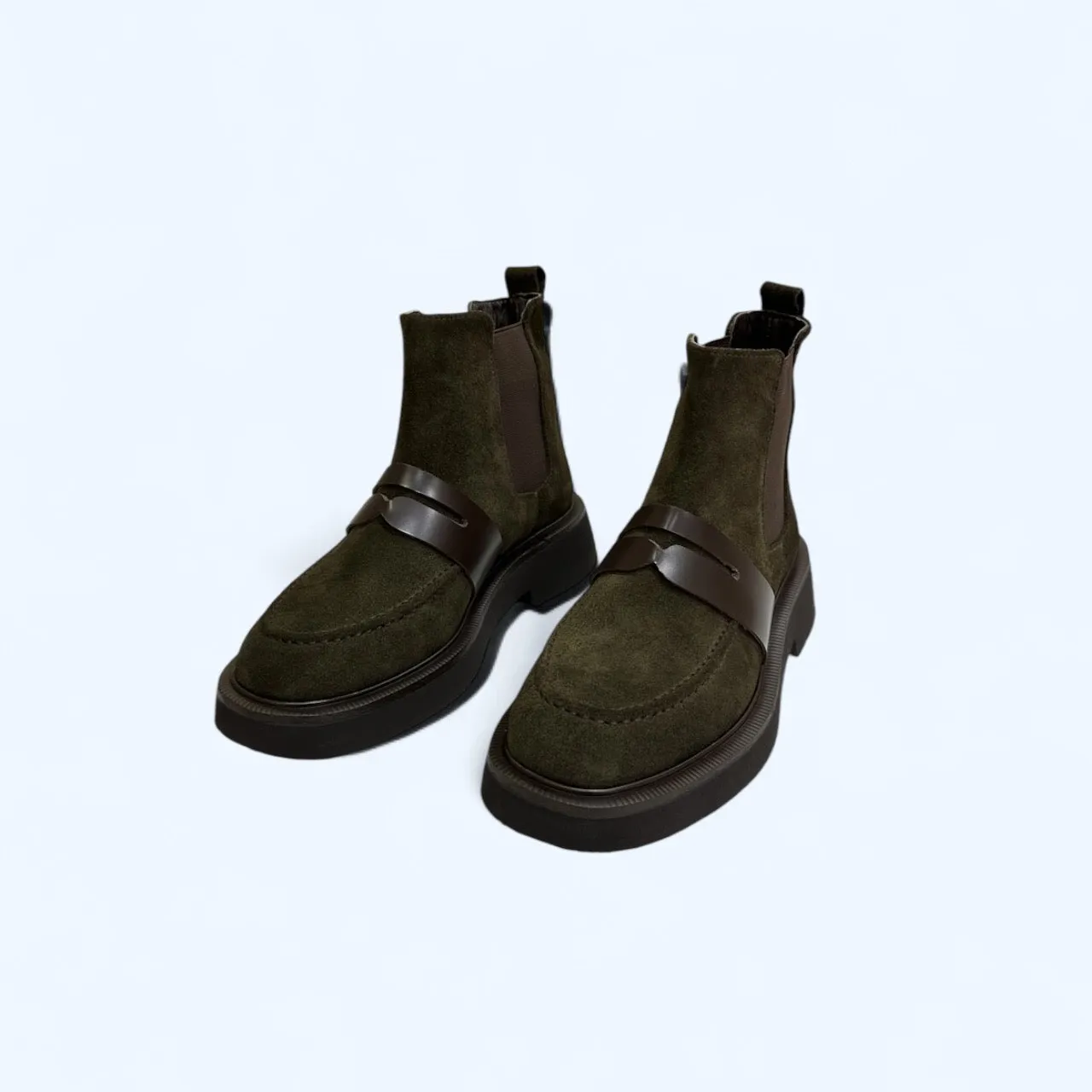 Genuine Leather Colter Multicolor Boots