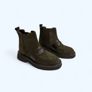 Genuine Leather Colter Multicolor Boots