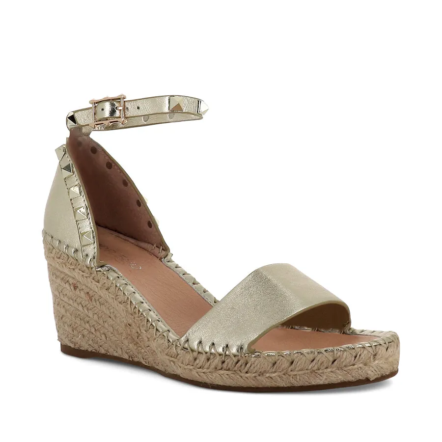 GIGI - PALE GOLD LEATHER