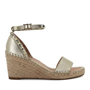 GIGI - PALE GOLD LEATHER
